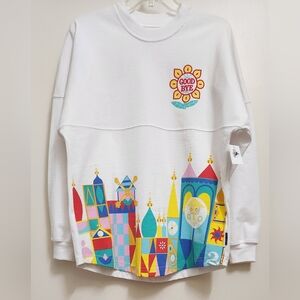 **NWT NEW ULTRA-RARE HTF** Disneyland It's a Small World Good Bye Spirit Jersey